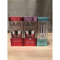ราคา OLAY โอเลย์ ขนาดทดลอง Regenerist Day cream, Night Cream ขนาด 10 กรัม, White Radiance ขนาด 7 มล (4855120598)