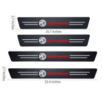 ราคา ชุดสติ๊กเกอร์ กันรอยชายบันได สติ๊กเกอร์ กันรอยชายบันไดรถ ลายเคฟล่า ชุด 4 ชิ้น กันรอยขีดข่วน สำหรับรถ MG , BYD , HAVAL (14296952599)