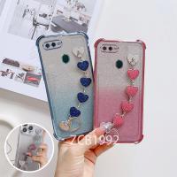 ราคา กันกระแทกCase สําหรับ OPPO A5S A12 A7 F9 PRO เคสโทรศัพท์ Love สร้อยข้อมือใหม่สร้อยข้อมือ Softcase (26173741017)