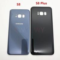 ราคา SAMSUNG ฝาหลังแบตเตอรี่สําหรับSamsung Galaxy S8 G950 SM-G950F G950FD S8 Plus S8+ G955 SM-G955F G955FDด้านหลังกระจกกรณี (27911501940)