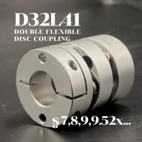 ราคา D32 L41 Size7,8,9,9.525x....mm คัปปลิ้งไดอะเฟรมคู่ / Coupling daiphragms / Double flexible disc coupling (19419636142)