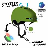 ราคา Singletrek1 CityTrek Lamp Rainbow StandardErope HSB OGreen หมวกกันน็อคจักรยาน (29765145860)
