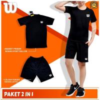 ราคา ชุดเทนนิสเด็ก Wilson และกางเกงขาสั้น Wilson junior กางเกงกีฬาเทนนิสเด็ก (40324504787)