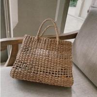 ราคา กระเป๋าสานผักตบชวา ใบใหญ่ สานแแบบโปร่ง (Shopping Basket) (5353748579)