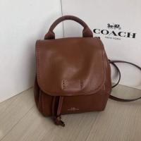 ราคา กระเป๋าเป้ COACH F59819 DERBY BACKPACK IN PEBBLE LEATHER สีน้ำตาล (5349973988)