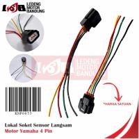 ราคา ISC Sensor Socket Cable for Yamaha Mio J Nmax Xeon Socket 4 Pin Automatic Motorcycle (42471507393)