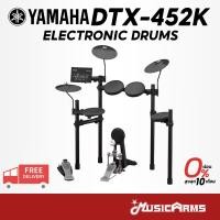 ราคา YAMAHA DTX452K Electric Drum กลองชุดไฟฟ้า รุ่น DTX-452K + เก้าอี้กลอง + Drum Mat รับประกันศูนย์ 1 ปี Music Arms (19239512219)