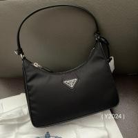 ราคา ♞ถูกที่สุด ของแท้ 100% Prada re edition 2005 หูหนัง รุ่นใหม่ล่าสุด FLH (29331535113)