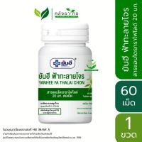 ราคา Yanhee Fah Talai Jone 20 mg ฟ้าทะลายโจรยันฮี 20 ม.ก ของแท้100% จาก บริษัท ยาอินไทย ร.พยันฮี (18424637047)