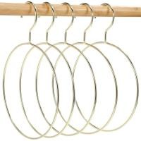 ราคา Zerodeko Heavy Duty ไม้แขวนเสื้อ 5 ชิ้นรอบวงกลมแขวนประหยัดพื้นที่ทองชุดชั้นในจอแสดงผลแหวน Hoop Rack สําหรับผ้าพันคอผ้าคลุมไหล่และเข็มขัด Golden ผ้าเช็ดตัวราวตาก (42021828159)