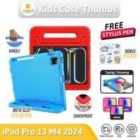 ราคา IPad Pro 13 M4 2024 Gen 7th WiFi LTE 5G A2926 A3007 Softcase KIDS ปลอกขาตั้งปากกาสล็อต (43673863306)