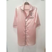 ราคา เสื้อผ้ามือสอง ชุดนอนเดรสผ้าซาติน ปักลายกระต่ายchuu (4452689337)
