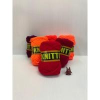 ราคา ไหมพรมอีเกิ้ล ไหมพรมEagle 4ply 105 สี(มีทุกสี) หมวดสีแดงส้ม (22837764691)