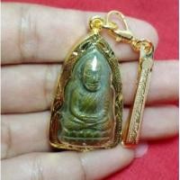 ราคา หลวงพ่อทวดวัดช้างไห้ เนื้อทองแดง เลี่ยมทองไมคร่อน พร้อมแหนบทอง งานสวยเกรดAAA (6452771825)