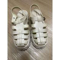 ราคา รองเท้ารัดส้น MONOBO เบอร์38 ความยาว 24.5“ สีครีม #มือสอง (29966413800)