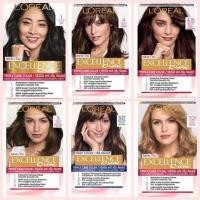 ราคา L'OREAL PARIS EXCELLENCE CREME TRIPLE CARE COLOR ลอรีอัล ปารีส ทริปเปิล แคร์ ครีม คัลเลอร์ ครีมย้อมผม มี 6 สี (10352149444)