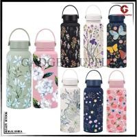 ราคา Floral Elegance 1000ml กระติกน้ําร้อนสแตนเลส Termos Keluli Tahan Karat Corak Bunga 1000ml (41951408464)