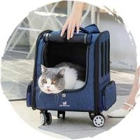 ราคา Dodopet กระเป๋าสัตว์เลี้ยง 4ล้อ จุ5กก+สายเป้สะพายหลังได้ เข้าได้ 2ด้าน ( กระเป๋าหมา กระเป๋าสุนัข ) (23466184186)