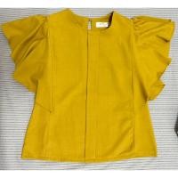 ราคา เสื้อสีเหลืองแขนระบายค่า ป้าย Amity ค่ะ (21280191610)