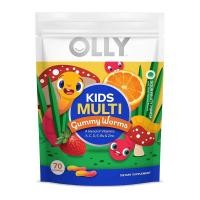 ราคา พร้อมส่ง วิตามินรวมชนิดกัมมี่สำหรับเด็ก OLLY Kids Multi Gummy Worms (Pouch) (4977440977)