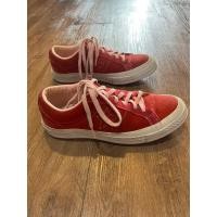 ราคา รองเท้า converse สีแดง (21285967837)