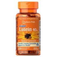 ราคา Lutein 40 mg with Zeaxanthin [ 120 Softgels ] Puritan's Pride (2917357159)