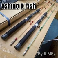 ราคา ของแท้ ราคาถูก ❗❗ คันตัน Ashino K-FISH เค-ฟิช 2 ท่อน แกนด้ายสี ด้ามยาง เหมาะกับงานหน้าดิน งานหนัก Spinning (29791030180)