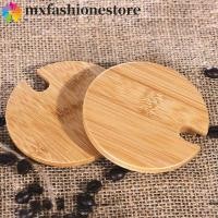 ราคา MXFASHIONE 4ชิ้นฝาถ้วย,ไม้ไผ่ปิดผนึกสามารถแก้วปก,สภาพแวดล้อมที่เป็นมิตรขนาดต่างๆที่มีช้อนหลุมป้องกันฝุ่นเมสันโถหมวกกาแฟนมน้ํา (48600121890)