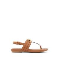 ราคา ALDO รุ่น Afoetha รองเท้าแตะส้นเตี้ยผู้หญิง - สี Medium Brown (25335082214)