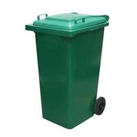 ราคา ศรีไทย OTTO ถังขยะพลาสติกทรงเหลี่ยม ฝาเปิด-ปิด ขนาด 240 ลิตร (สีเขียว) (1315584132)