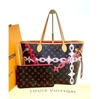 ราคา Louis Vuitton Neverfull MM Summer Monogram Y2016 (รับประกันสินค้าแท้ 100%) (23169678925)