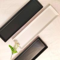 ราคา จานวางซูชิ ถาดเบิร์นซูชิ จานยาว 17นิ้ว มี2สี ถาดเซรามิค ถาดซูชิ จานซูชิ ทนร้อนสูง ถาดเบิร์นไฟ (20585237468)