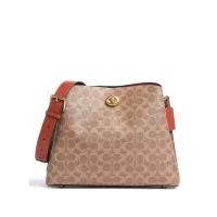 ราคา Hong Kong Straight Hair Coach (เคาน์เตอร์) Ladies Khaki Canvas Crossbody Bag C2745B4NQ4 (40624005951)