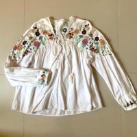 ราคา เสื้อปักลาย zara แท้ (5318893255)