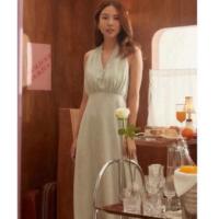 ราคา LookbookLookbook Dress เดรสยาวสีเขียวอ่อน ไซส์S *ส่งต่อ* (28655032894)