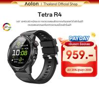 ราคา Aolon Tetra R4 Smartwatch หน้าจอ AMOLED AOD โทรศัพท์บลูทูธ นาฬิกาสมาร์ทวอทช์ เข็มทิศ ไฟฉาย กันน้ำ IP68 1.43 นิ้ว นาฬิกา (41761793270)