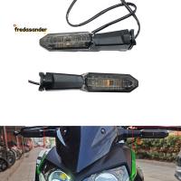 ราคา รถจักรยานยนต์ LED ด้านหน้าและด้านหลังไฟเลี้ยวสําหรับ Z650 Z900 Z1000Sx Ninja400 650 ไฟแสดงสถานะอุปกรณ์เสริมสีดํา (26790364435)