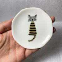 ราคา จานเซรามิค มือสองญี่ปุ่น ลายน้องแมวเสื้อลาย ⬛ งานญี่ปุ่นมือสอง แท้! สวย งานดี ไม่มีตำหนิ งานคัดจากร้านมือสอง (42902894275)