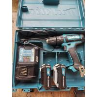 ราคา สว่านกระแทกไร้สาย Makita hp331D ของแท้ พร้อมแท่นชาร์จ แบต 2 ก้อน กล่องใส่สว่าน มือสอง สภาพตามรูป ใช้งานไม่มาก (43203604228)