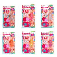 ราคา Barbie Kitchen บาร์บี้มาพร้อมกับชุดเครื่องครัว สุดน่ารักเหมาะกับน้องๆเด็กผู้หญิง ชุดครัวตุ๊กตาบาร์บี้ งานสวยน่ารัก (23847330110)