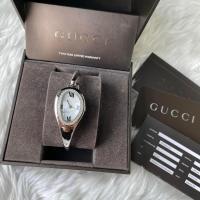 ราคา GUCCI 103 DIAMOND SWISS MADE Quartz full Set Size S ขอบเพชร (19322912860)