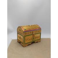 ราคา หีบไม้ กล่องไม้ ปิดทอง กล่องเก็บของใส่เครื่องประดับ ใส่พระ เดินเส้น ขนาดเล็ก (40165321607)