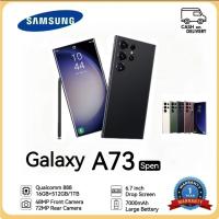 ราคา 5G สมาร์ทโฟน ราคาถูก Samsung Galaxy A73 Spen หน้าจอ 6.7 นิ้ว 16GB+1TB 7000mAh รองรับ2ซิม 50+108MP รับประกันร้าน 1 ปี COD (29431724884)