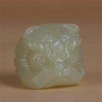 ราคา Guochao Shengsheng ธรรมชาติอัฟกานิสถานหยก Shengsheng สร้างสรรค์ของขวัญแฮนด์เมดเครื่องประดับจับชิ้นส่วนเล่นมือสิงโต (28260890235)