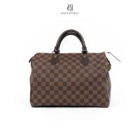 ราคา L V SPEEDY 30 BROWN DAMIER CANVAS GHW (26427692407)