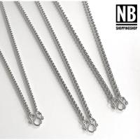 ราคา สร้อยสแตนเลส s-626 สร้อยคอสแตนเลสแท้ สร้อยสแตนเลส สร้อยคอห้อยพระ ไม่ลอกไม่ดำ ลายผ่าหวาย ลายยอดนิยม (29355509922)