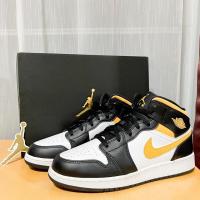 ราคา Nike Air Jordan 1 Mid สี-ขาว/ดำ/Pollen (พร้อมส่ง แท้100%) (11022131304)