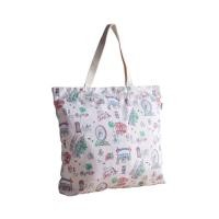 ราคา Cath Kidston Female Large Foldaway Tote Lovely London Ecru (27031716380)
