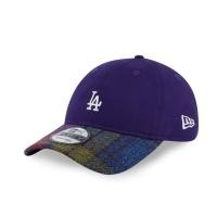 ราคา New Era หมวกรุ่น Los Angeles Dodgers Harris Tweed Purple 9FORTY Unstructured Cap (26221140149)
