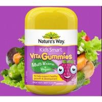 ราคา Nature's Way Kids Vitamin Gummies Multi-Vitamin+Vegies 60 เม็ด เนเจอร์สเวย์ คิดส์ ไวต้า กัมมี่ เยลลี่เสริมวิตามินรวม (21855252528)